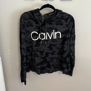 Calvin Klein performance cropped (thin) sweatshirt